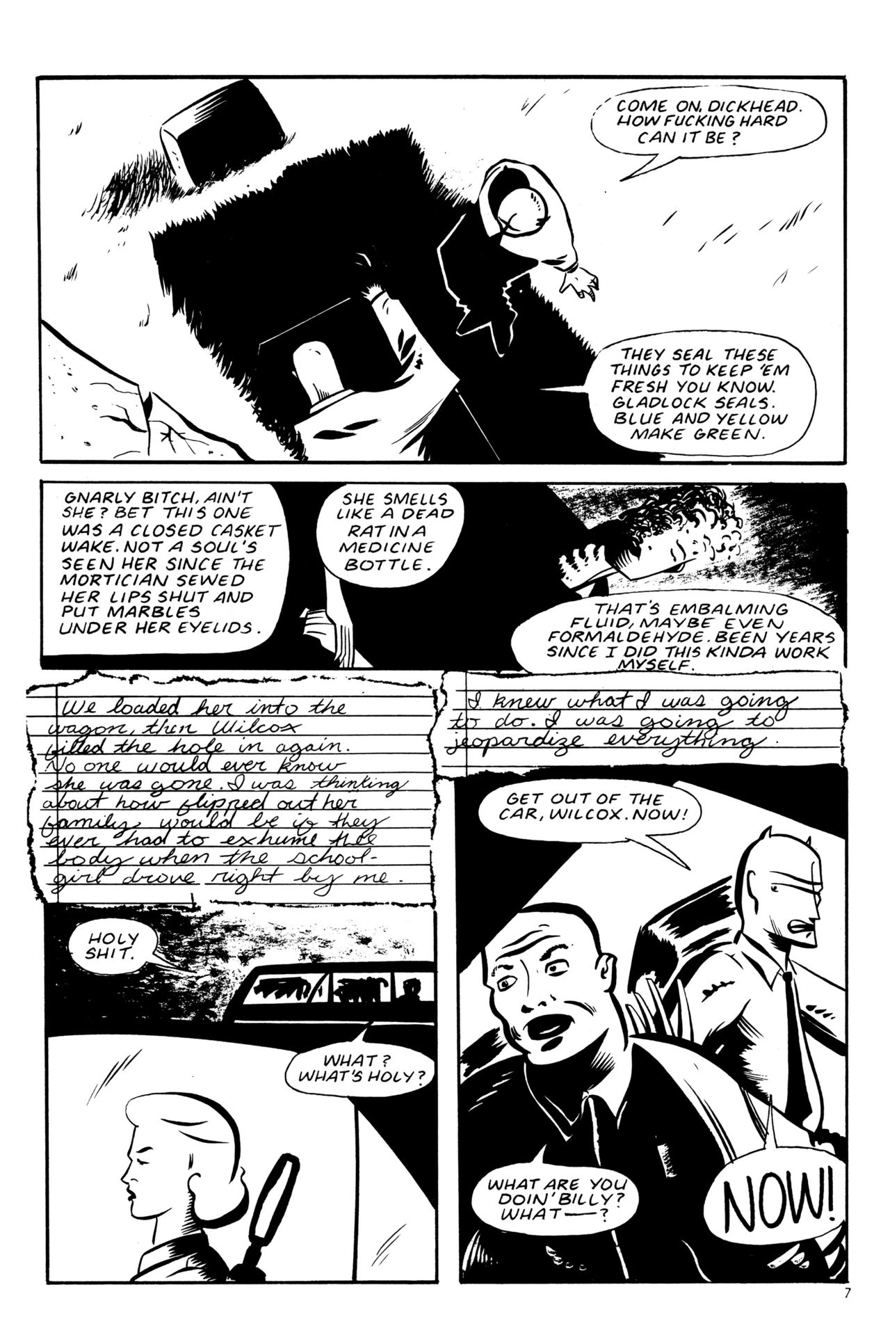 The Lazarus Pits:The Casket Girl page 9 full