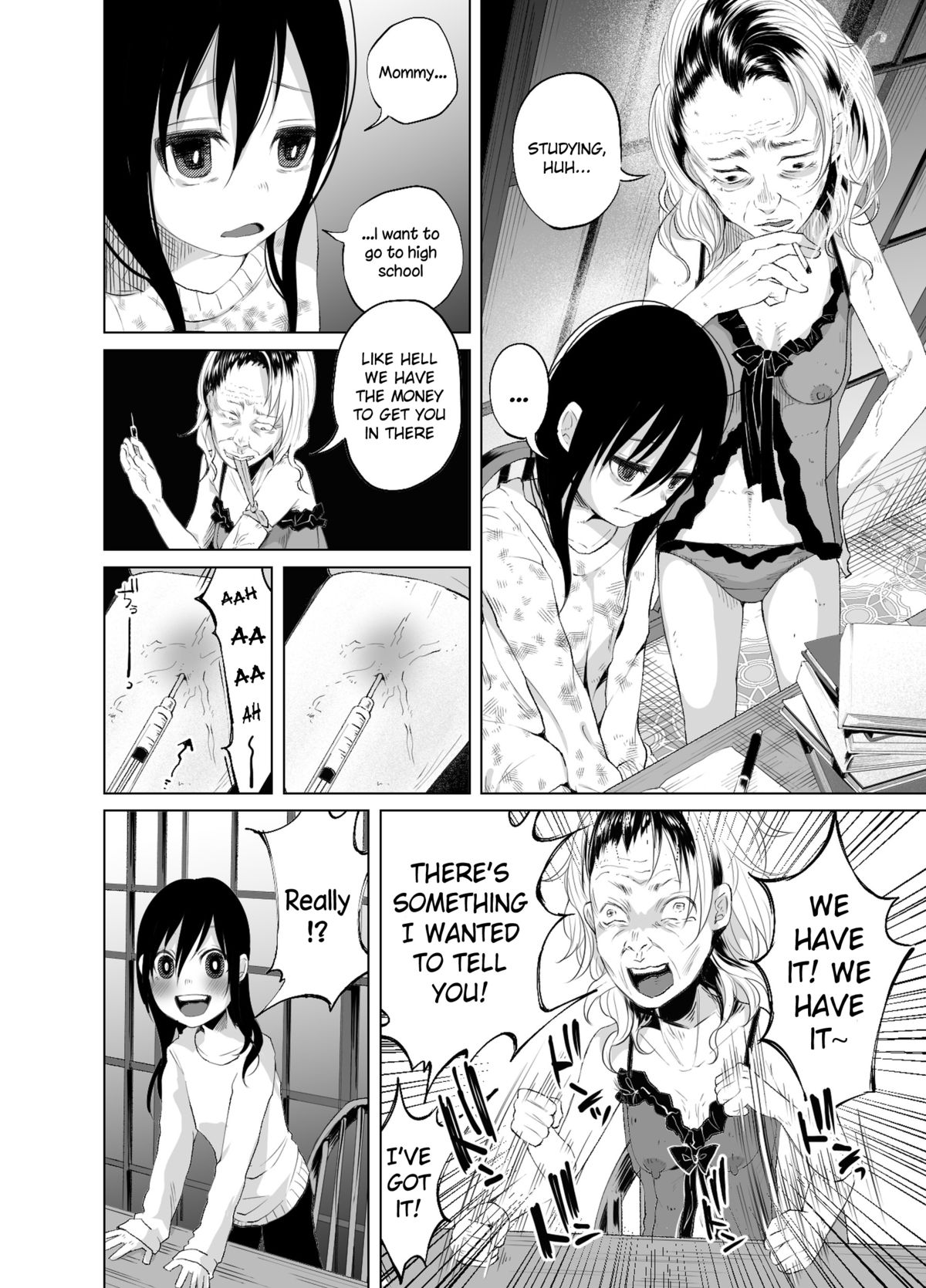 Story of a Child Growing Up in a Shitty Family! page 8 full