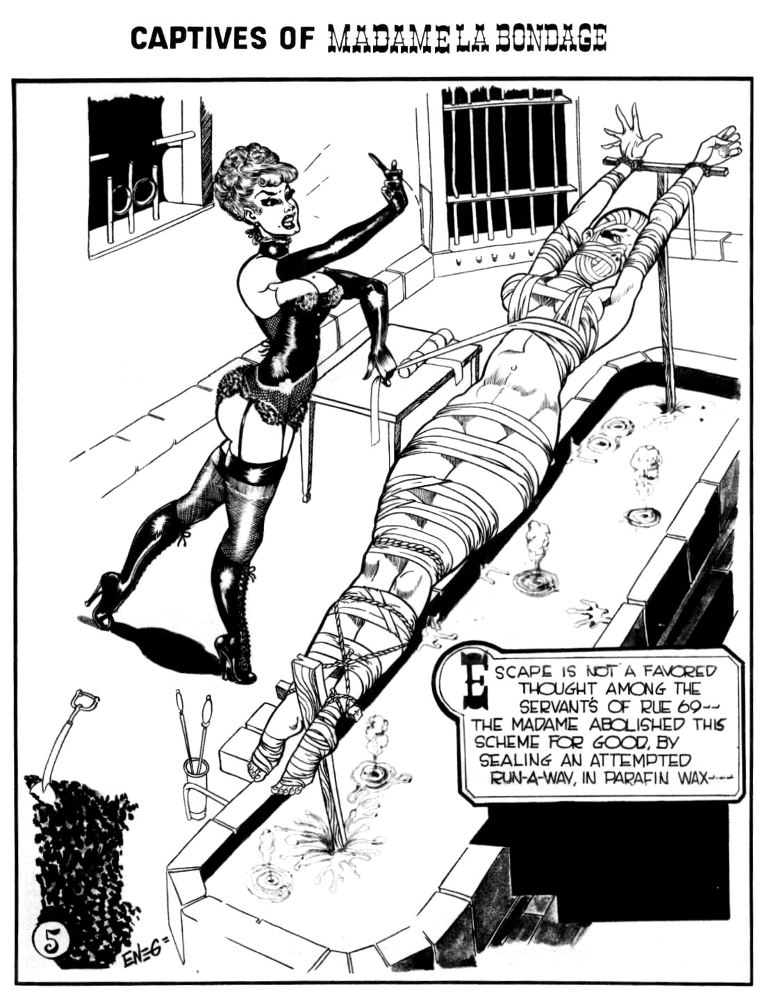 Captives of Madame la Bondage page 5 full
