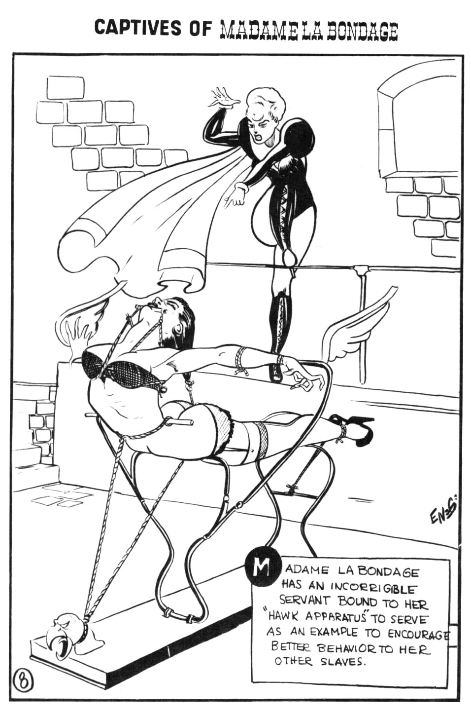 Captives of Madame la Bondage page 8 full
