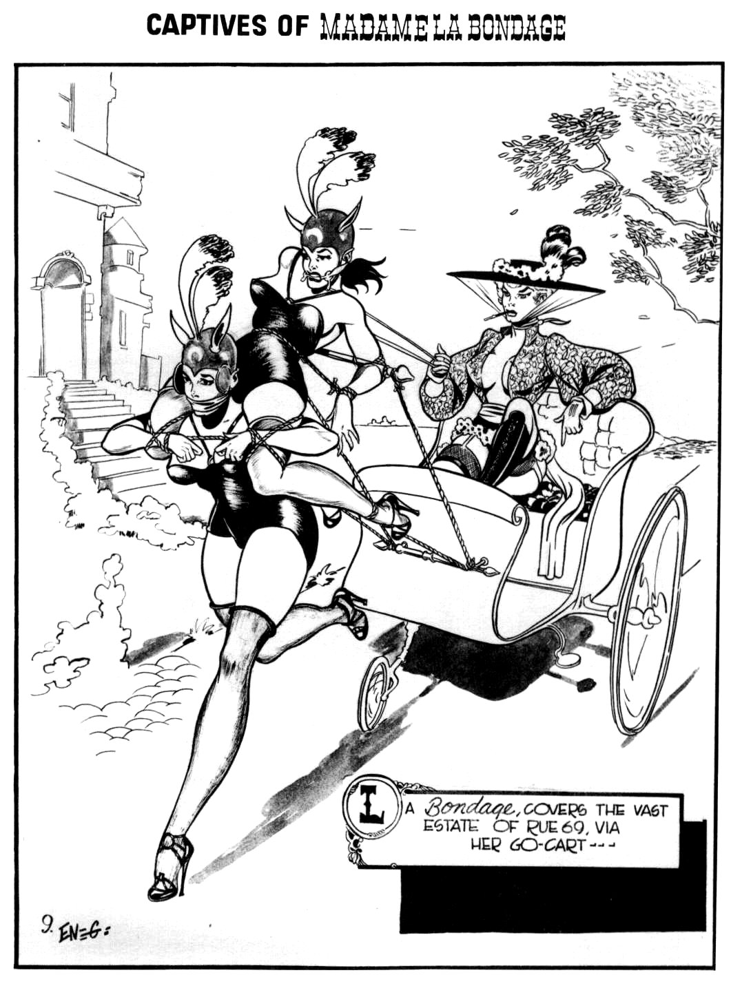 Captives of Madame la Bondage page 9 full