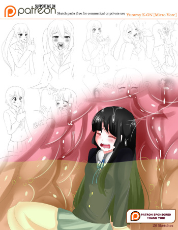Yummy k-on sketch pack cover