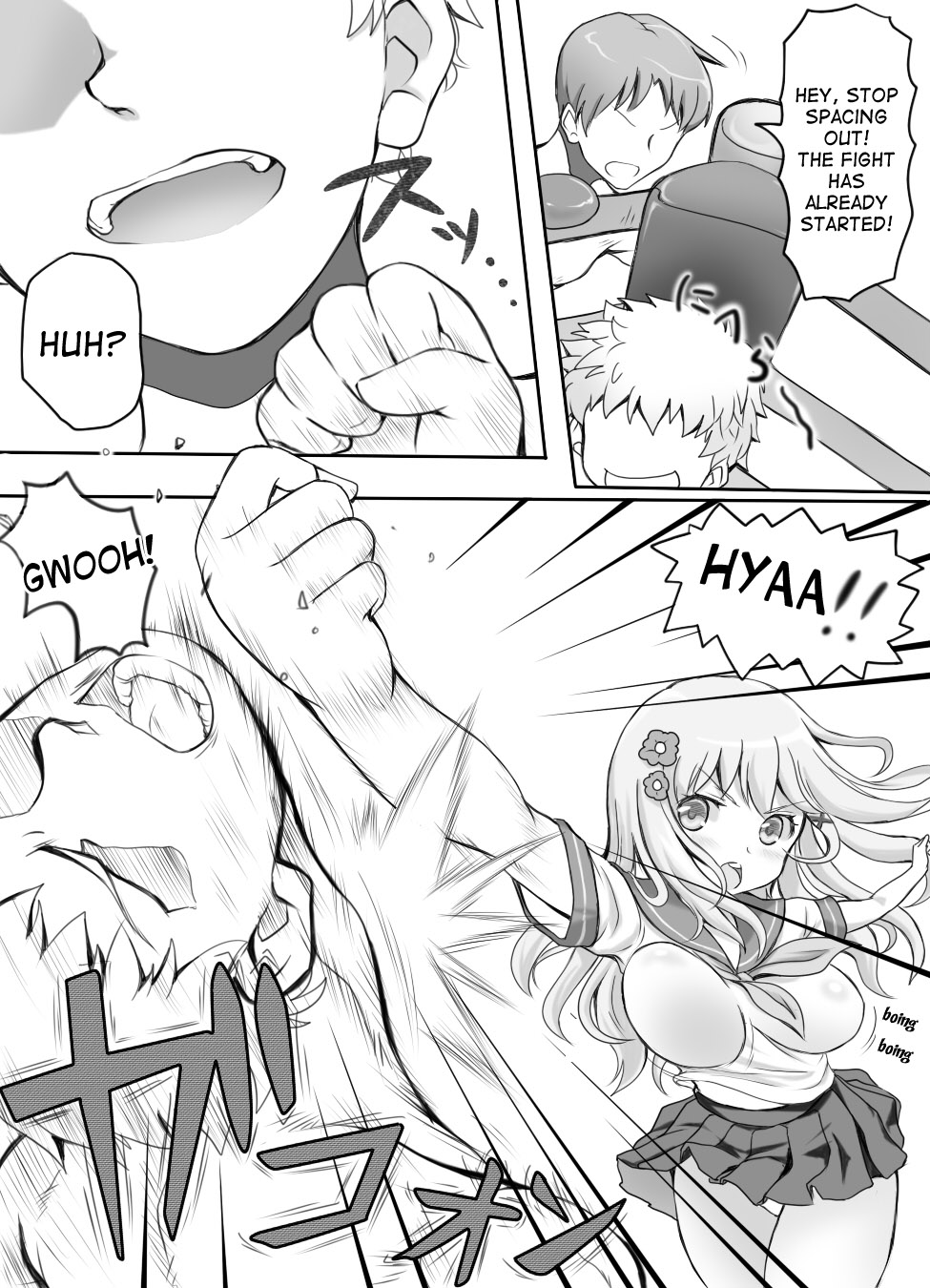 Naburi Tokidoki Shasei ~Kouhai no Joshi ni Makete Shasei Saserareta Ore~ page 9 full