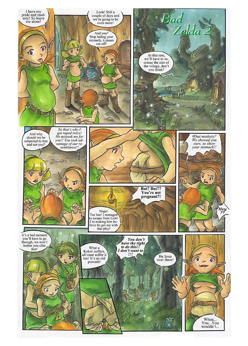 Bad Zelda 2 page 1 full