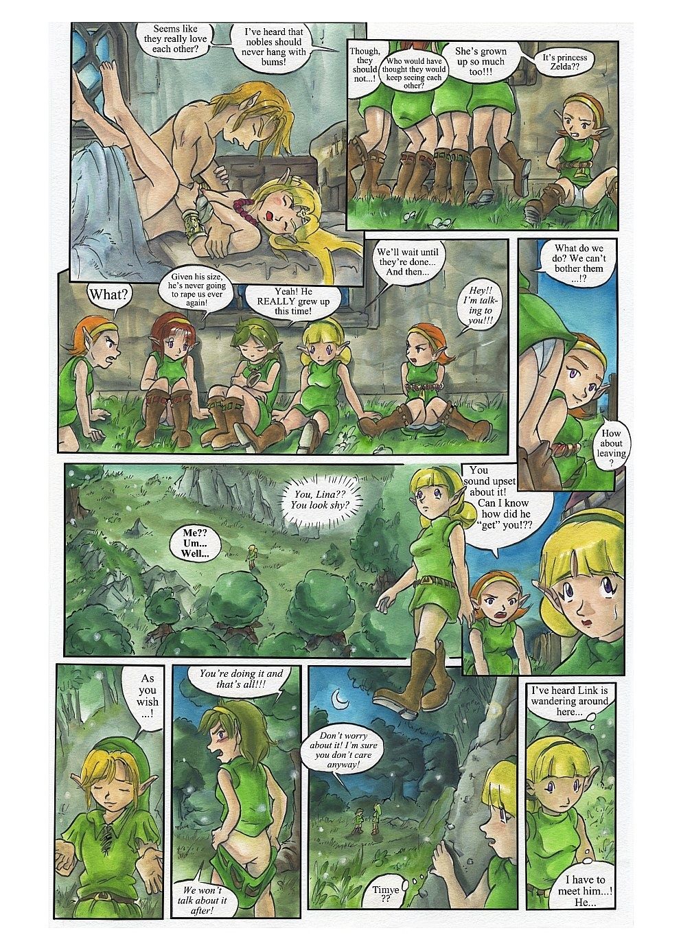 Bad Zelda 2 page 3 full