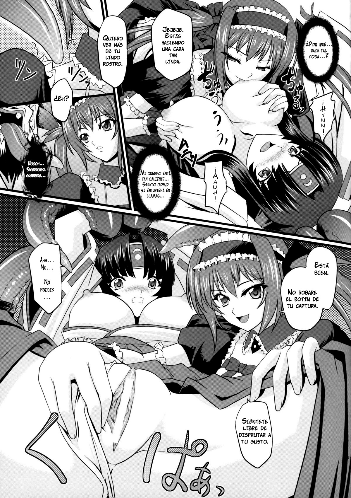 Musha Miko Dajoku Emaki | La caída de la sacerdotisa guerrera   =Vile= page 8 full