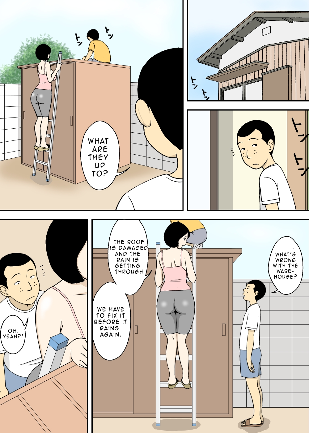 Zokuzoku Ojii-chan to Gifu to Giri no Musuko to, Kyonyuu Yome. page 6 full