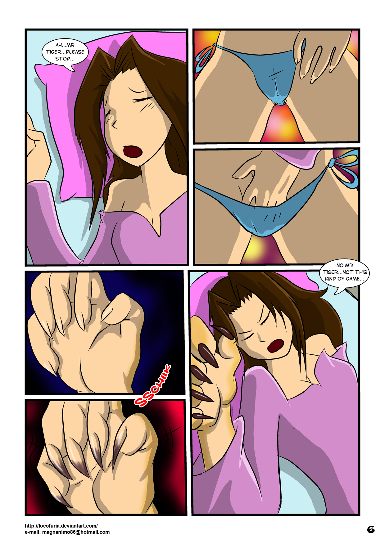 Uriko's Wet Dreams page 8 full