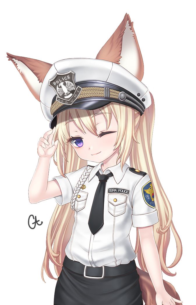Young Police Girls page 5 full