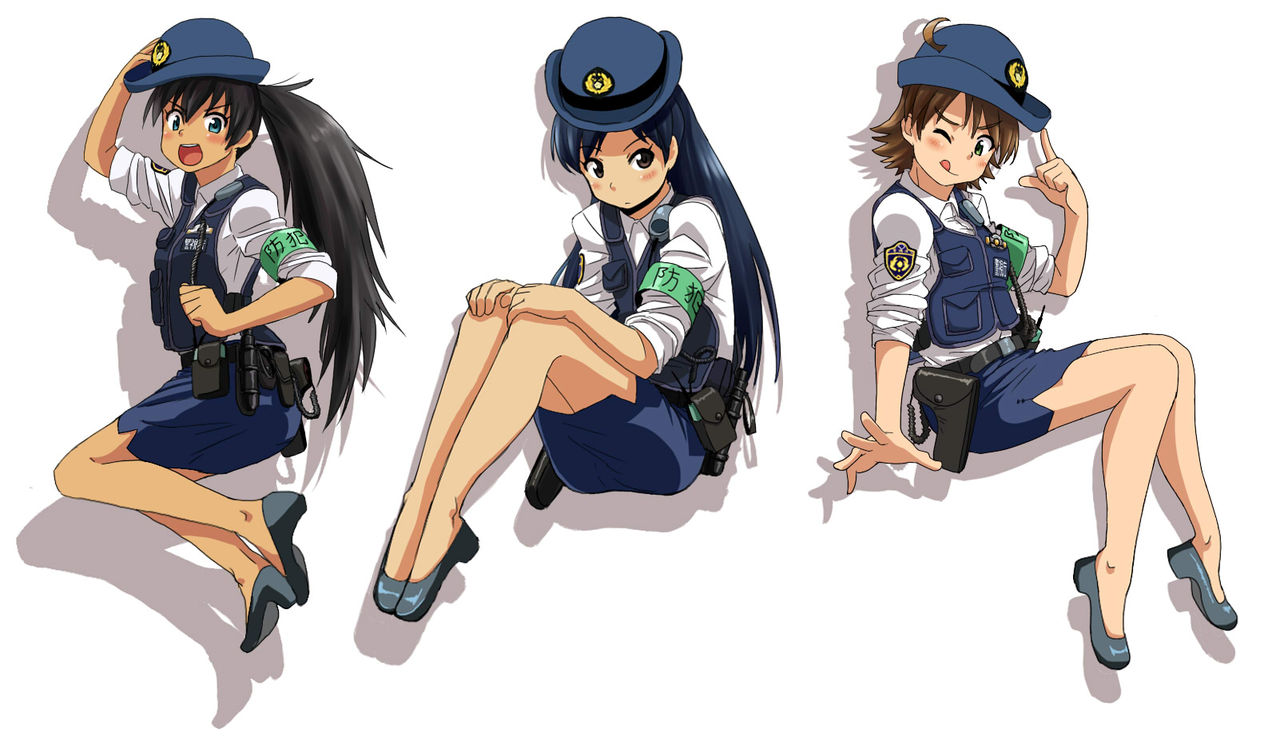 Young Police Girls page 7 full
