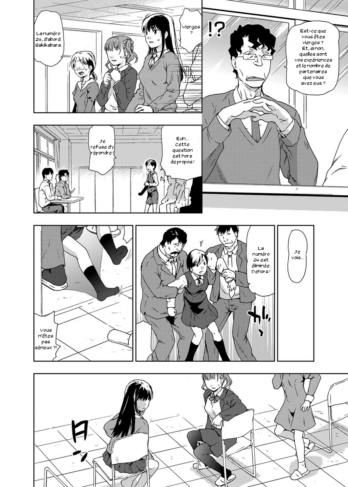 JC Shuudan Rape Mensetsu! Shiritsu Ryoujoku Joshikou | Middle School Group Rape Interview! Private Rape School page 2 full