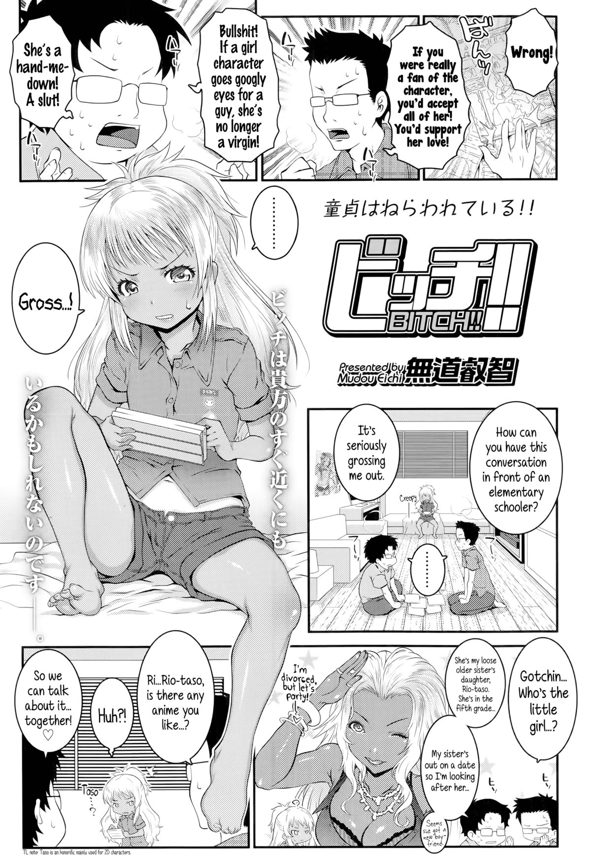 Bitch! Ch.1-2 page 1 full