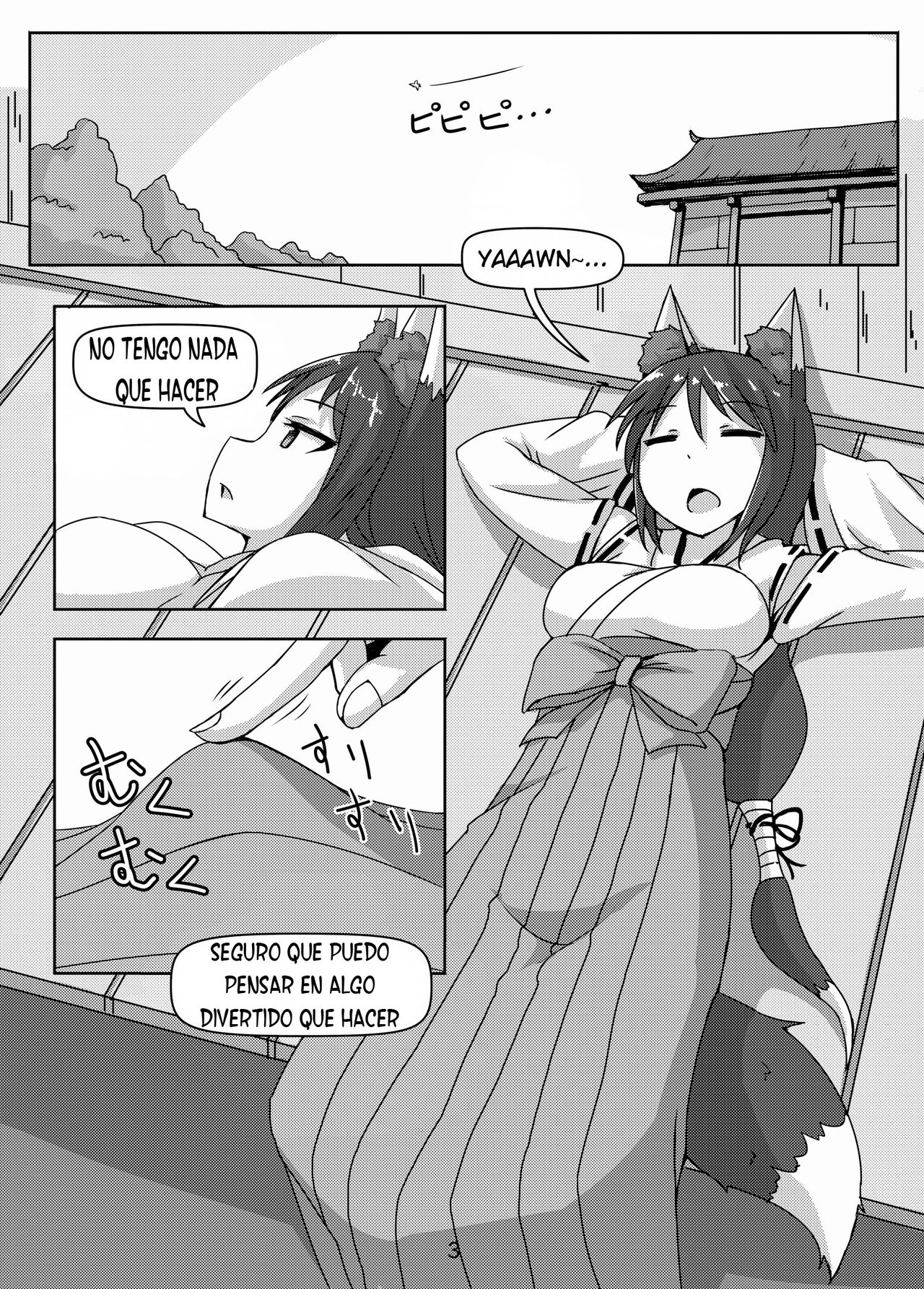Kyogitsune no Taikutsu | El Aburrimiento De Las Zorras Gigantes page 2 full