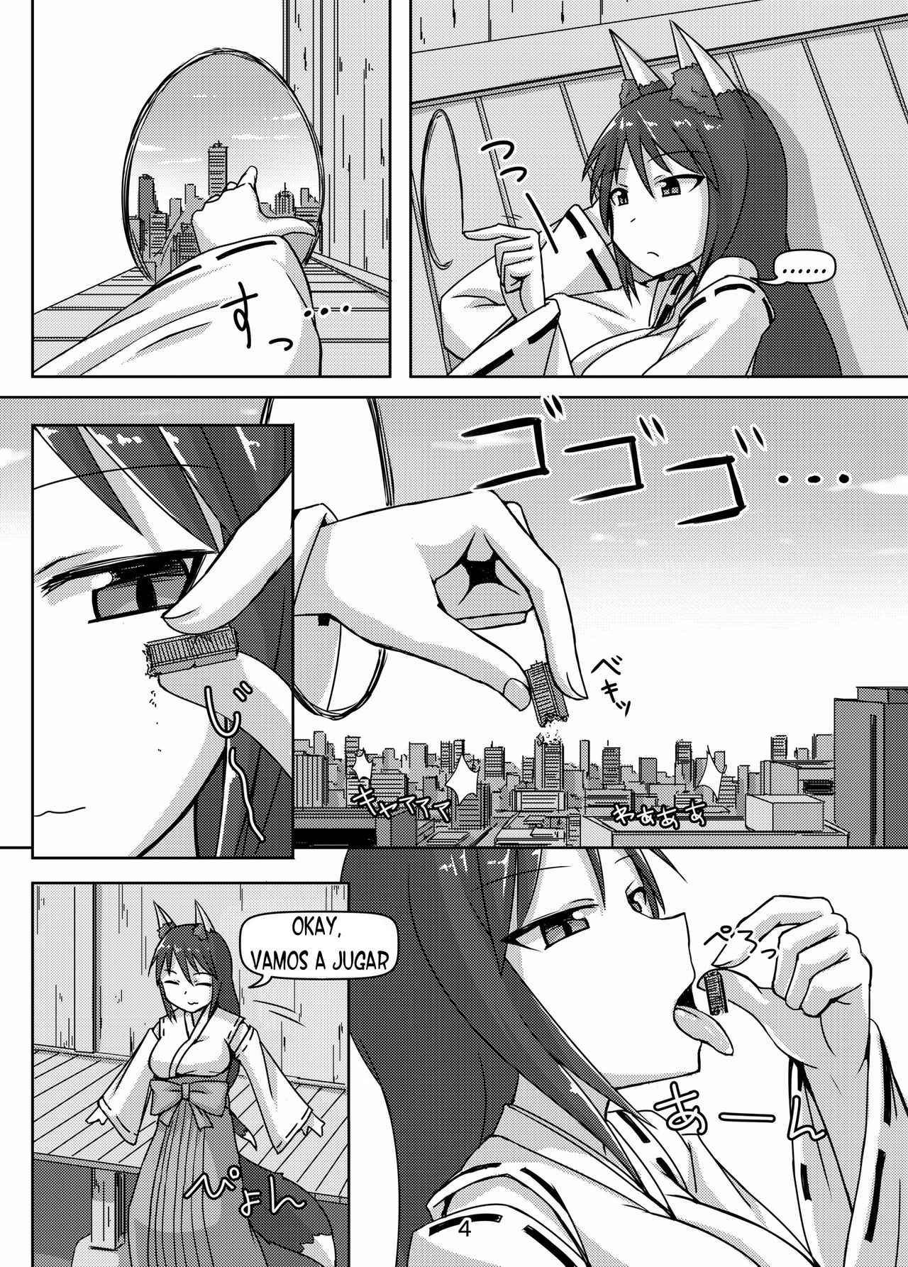 Kyogitsune no Taikutsu | El Aburrimiento De Las Zorras Gigantes page 3 full