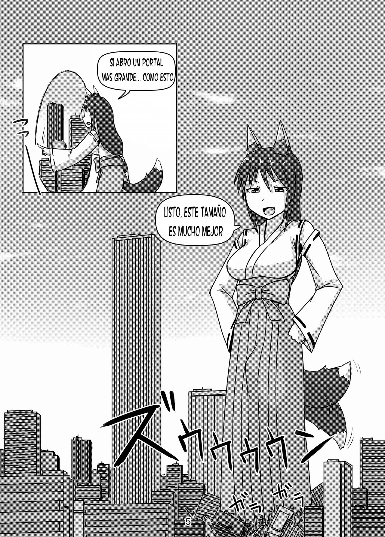 Kyogitsune no Taikutsu | El Aburrimiento De Las Zorras Gigantes page 4 full