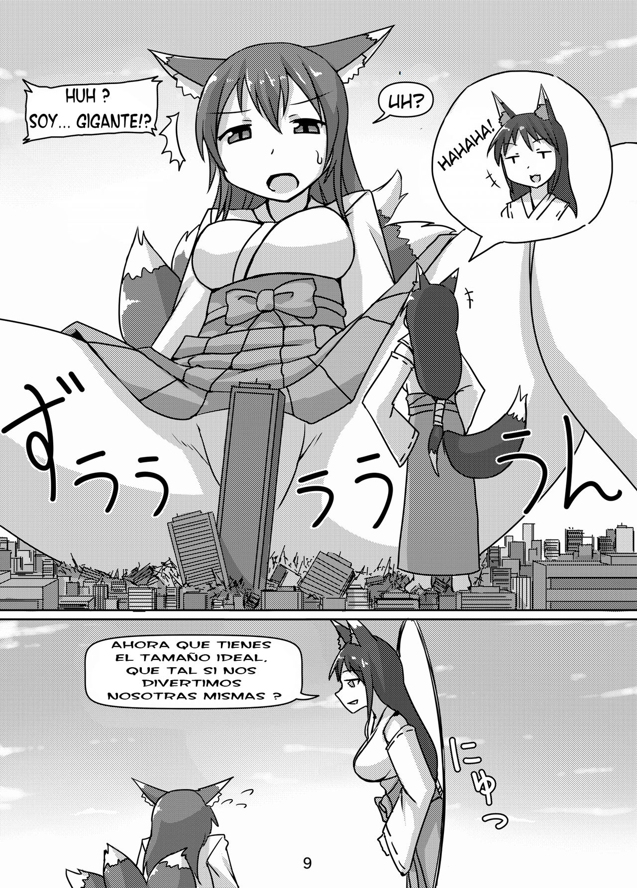 Kyogitsune no Taikutsu | El Aburrimiento De Las Zorras Gigantes page 8 full