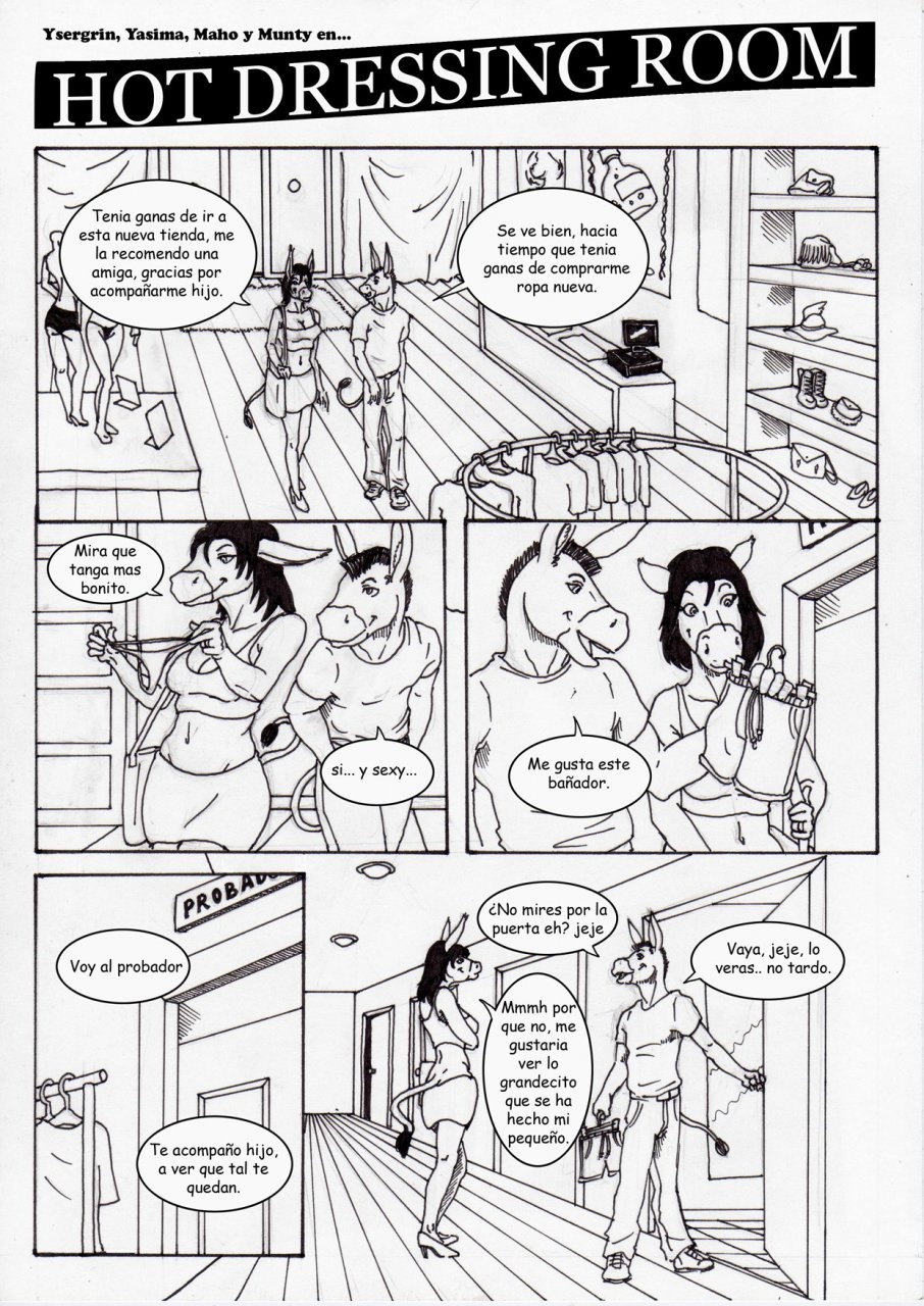Hot Dressing Room page 1 full