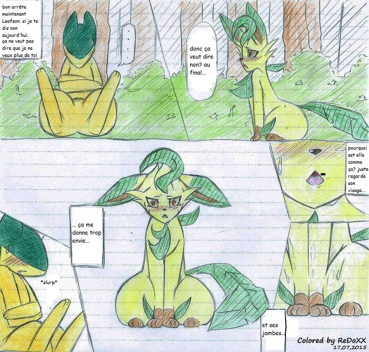 Leafeon X Quilava/ / page 3 full