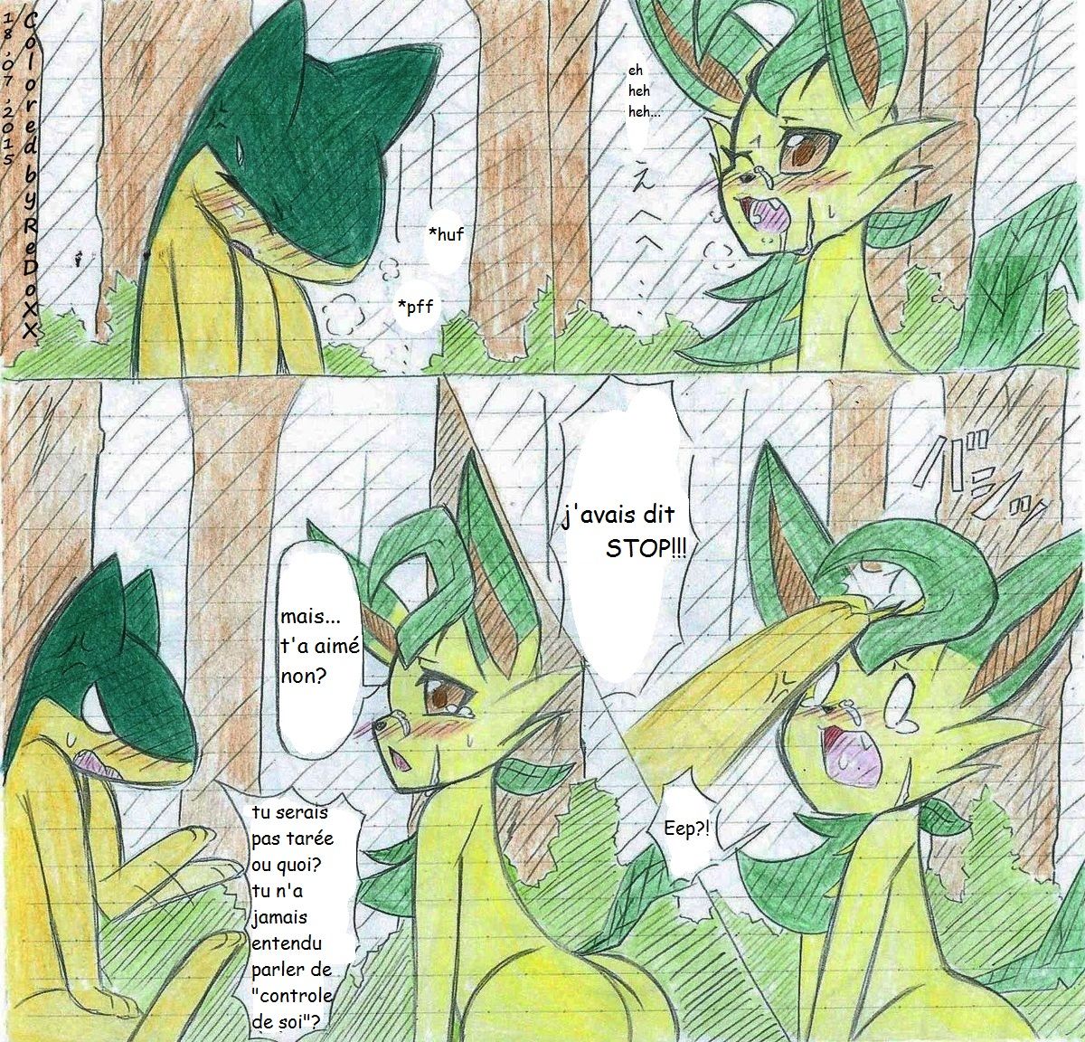 Leafeon X Quilava/ / page 7 full