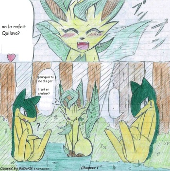 Leafeon X Quilava/ / cover