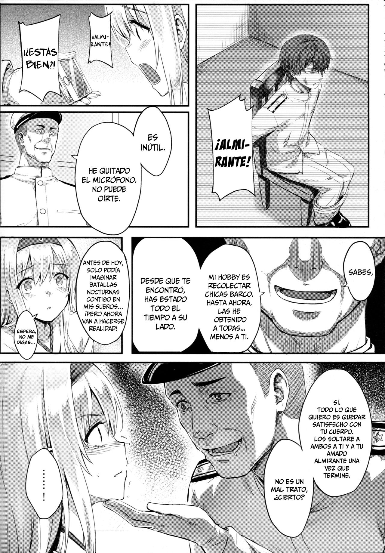 Mou Teitoku no Soba ni Modorenai… | Ya no puedo volver al lado del almirante 1 page 5 full
