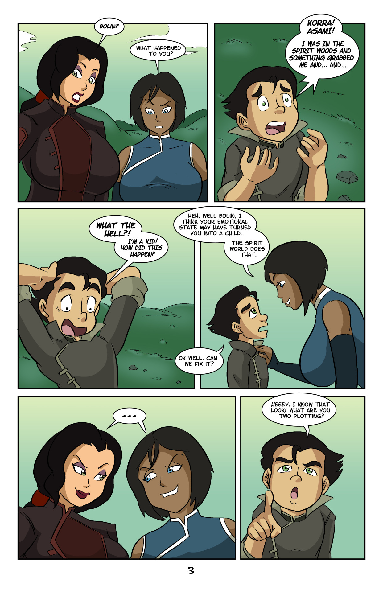 Spirit World Shenanigans page 4 full