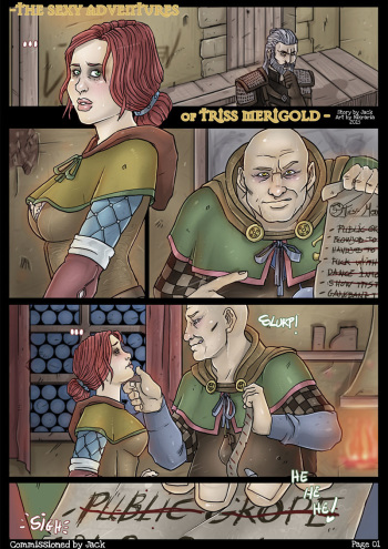 The Sexy Adventures of Triss Merigold cover