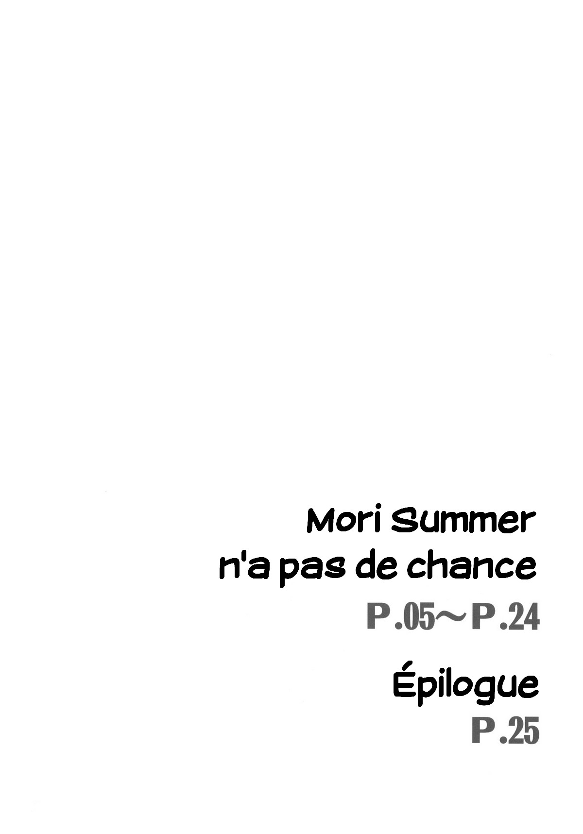 Morisama no Sainan - Morisama's Misfortune page 3 full