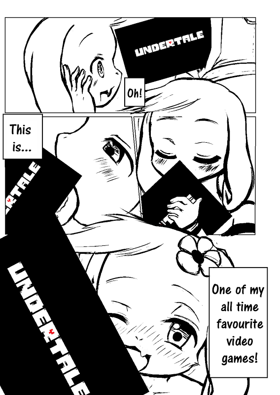 Short Undertale comic page 2 full