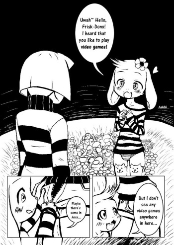 Short Undertale comic cover