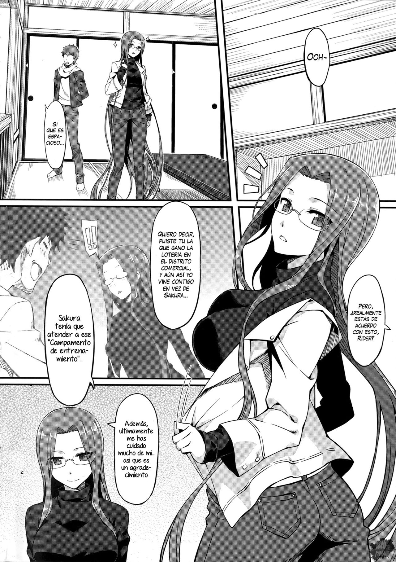 Rider-san to Onsen Yado. | En la Posada de Aguas Termales con Rider page 3 full