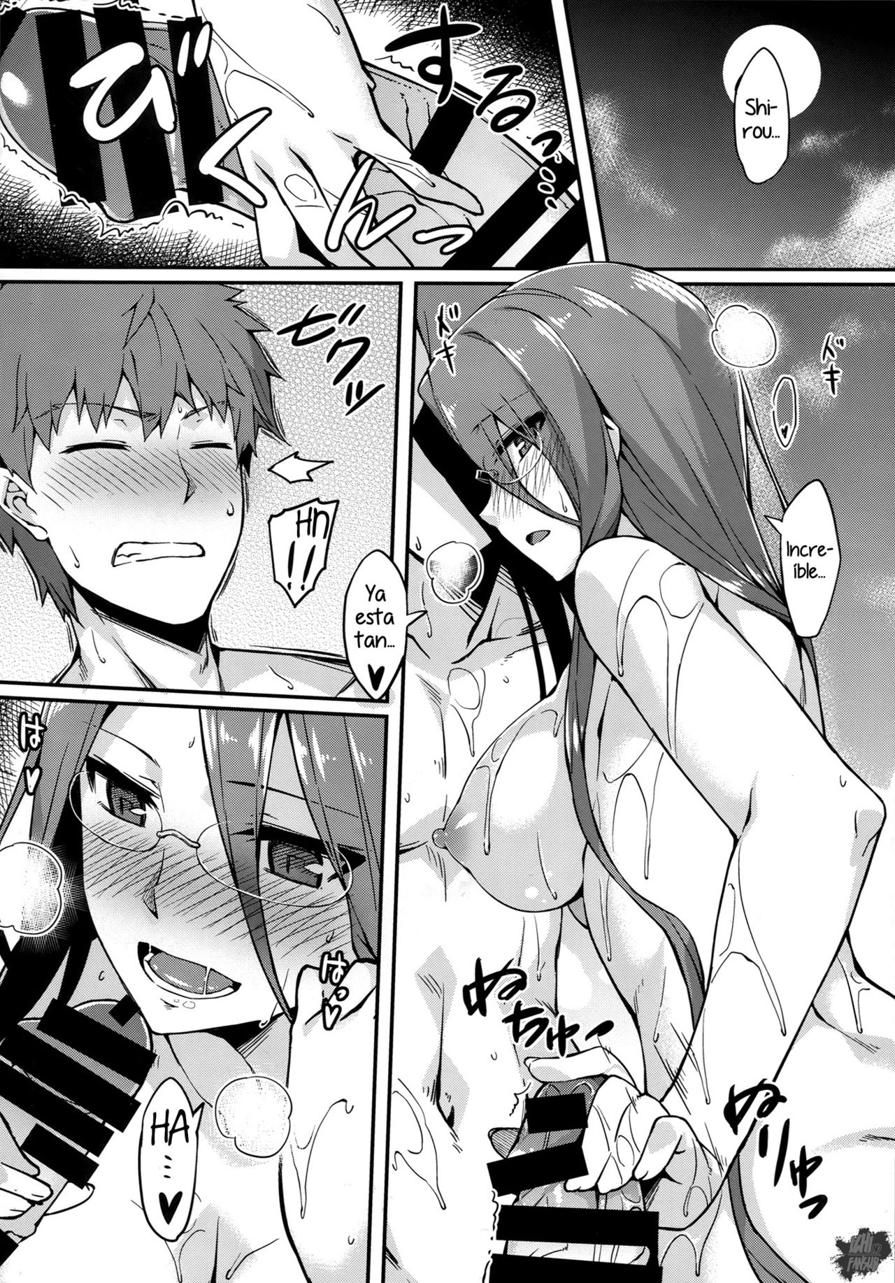 Rider-san to Onsen Yado. | En la Posada de Aguas Termales con Rider page 9 full