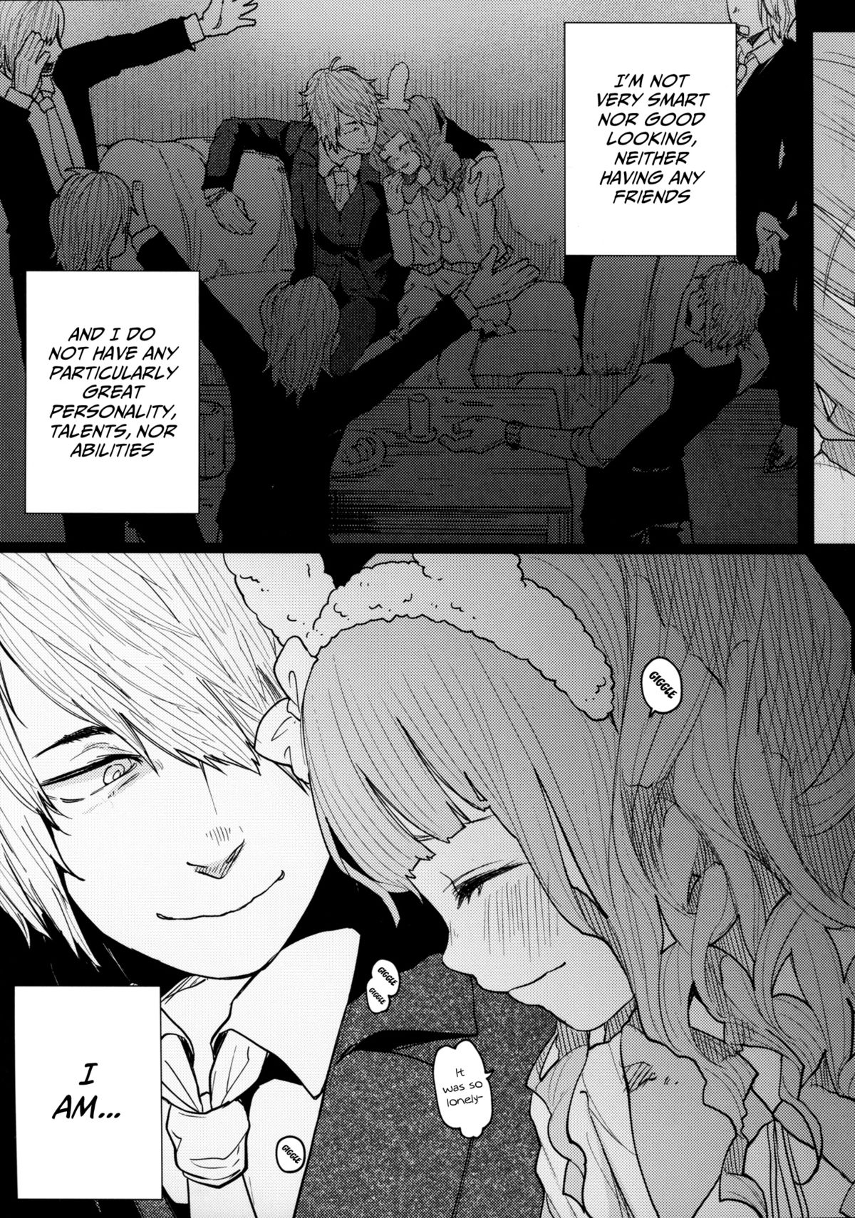 Menhera Hosukyou Bokobokorin! | Beating Up a Mental Host Club Frequenter Chick! page 9 full