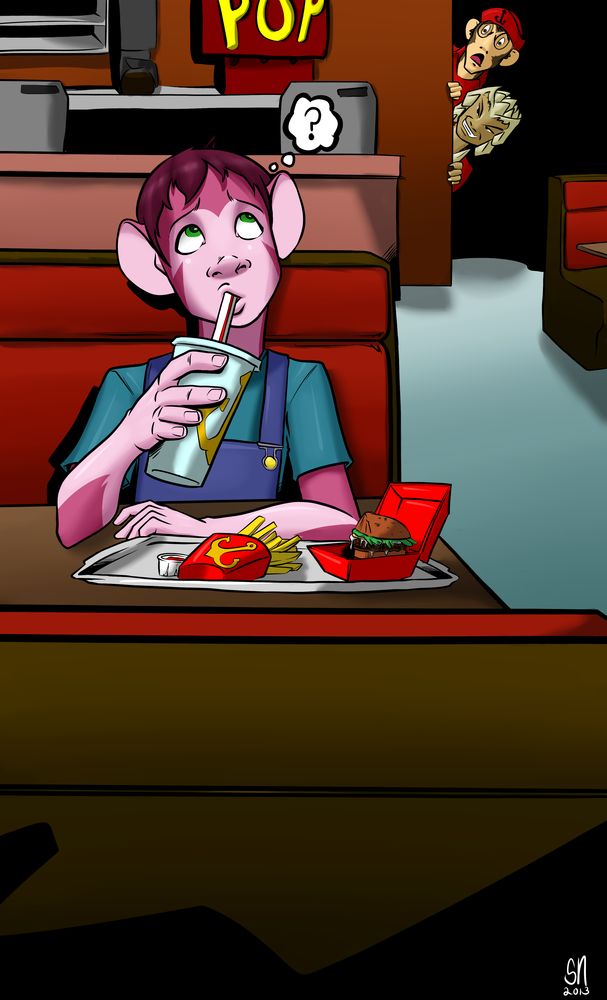 Fast Food &amp; Retribution page 3 full