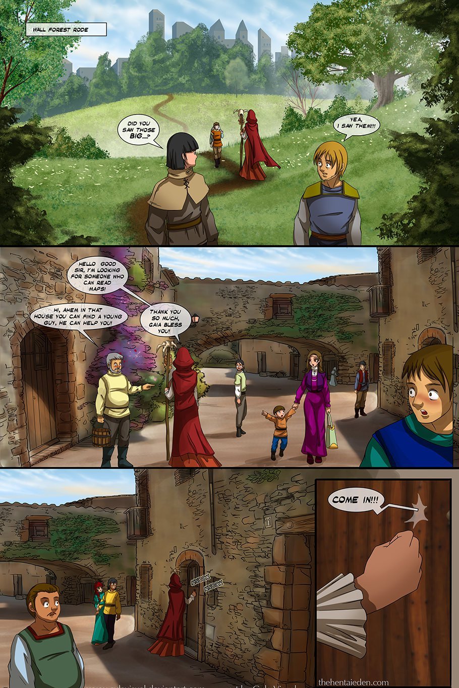 Gaia Priestess 1 page 4 full