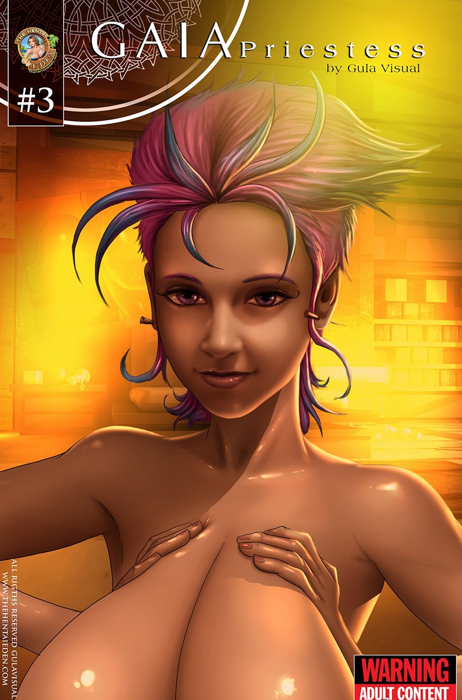 Gaia Priestess 3 page 1 full