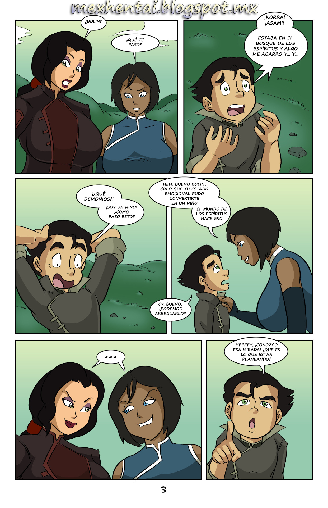Spirit World Shenanigans page 4 full