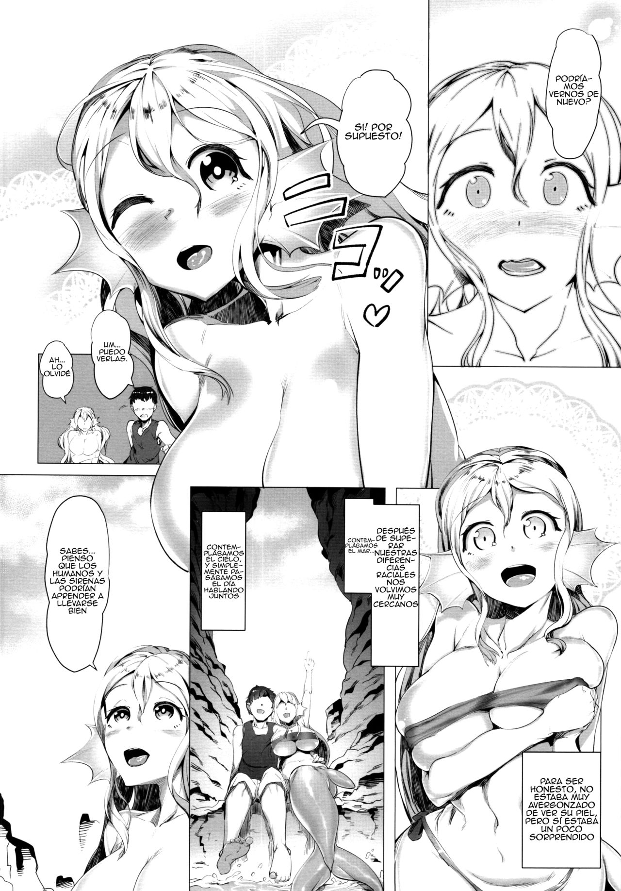 Netorare Ningyo Zuma no Shiranai Karada | El Cuerpo Desconocido de una Esposa Sirena Netorare page 6 full