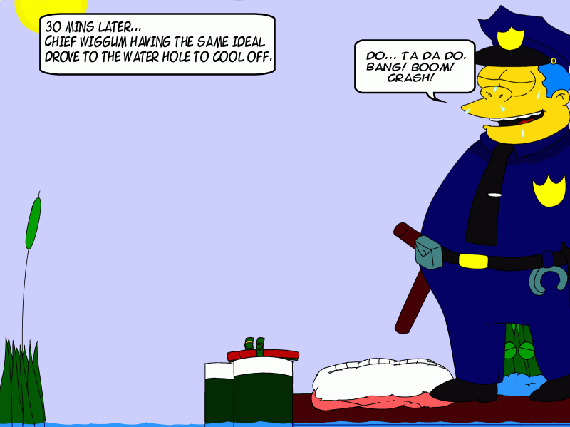 Comic Book Guy and Chief Wiggum page 5 full