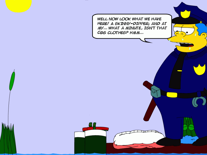 Comic Book Guy and Chief Wiggum page 6 full