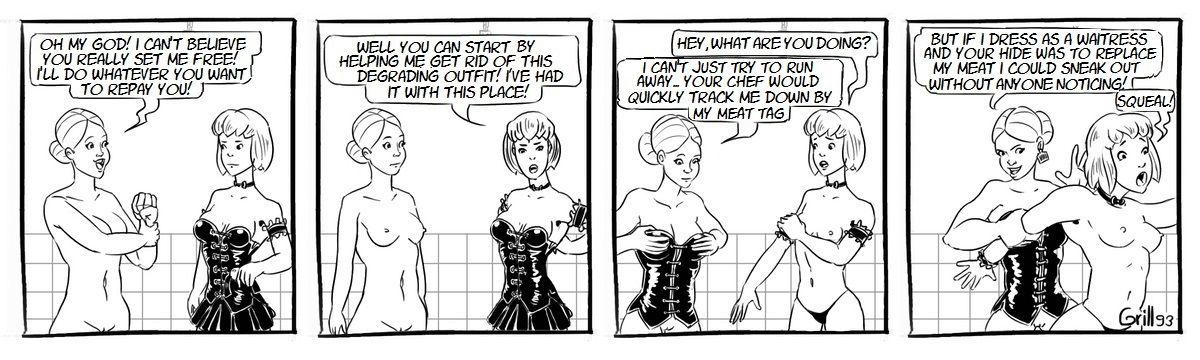 Meat Girls Ch. 3  DANGEROUS DESIRE page 10 full