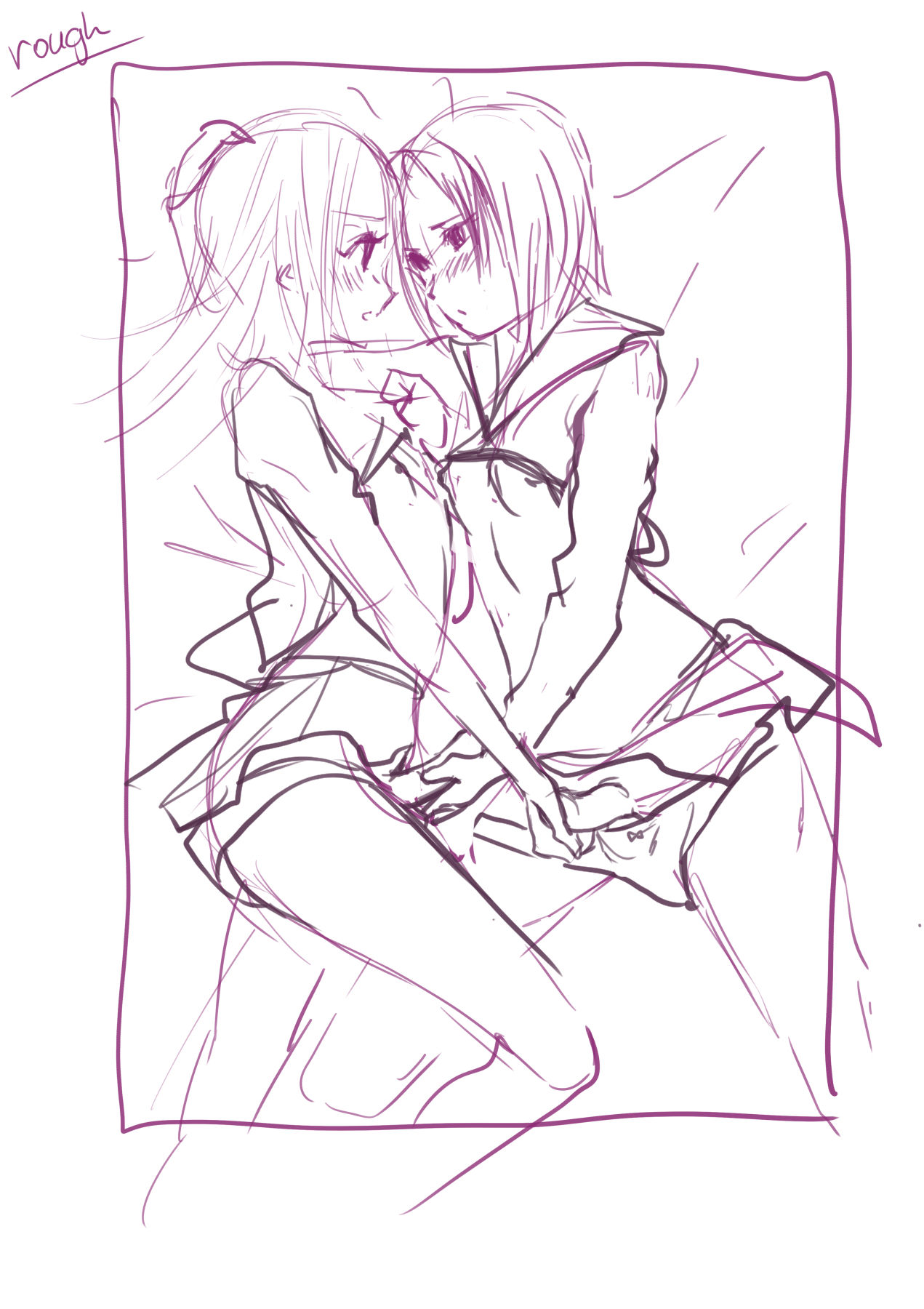 Megumi x Yuna commissions page 3 full