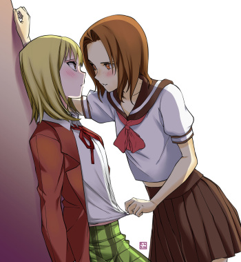 Megumi x Yuna commissions cover