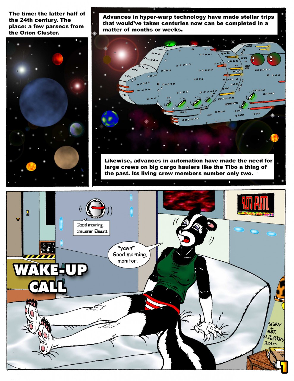 Wake up Call page 1 full