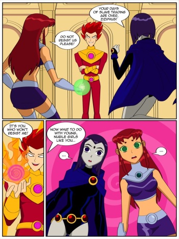Teen Titans vs Ziziphus cover