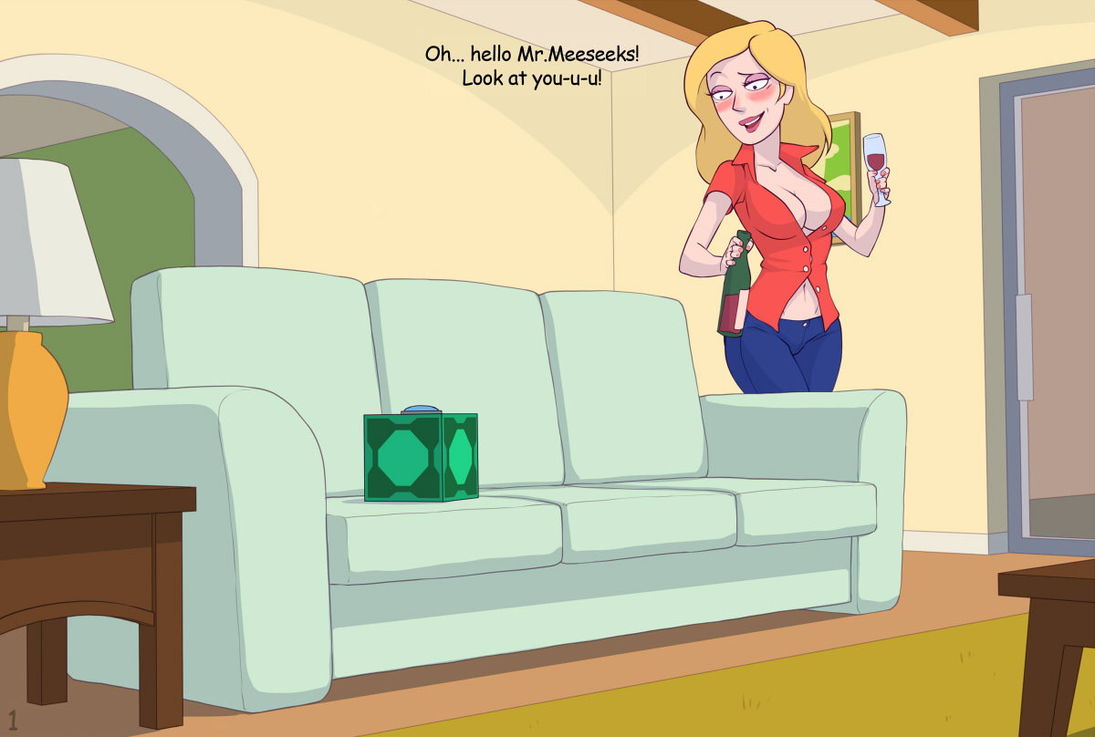 Beth and Mr Meeseeks page 1 full