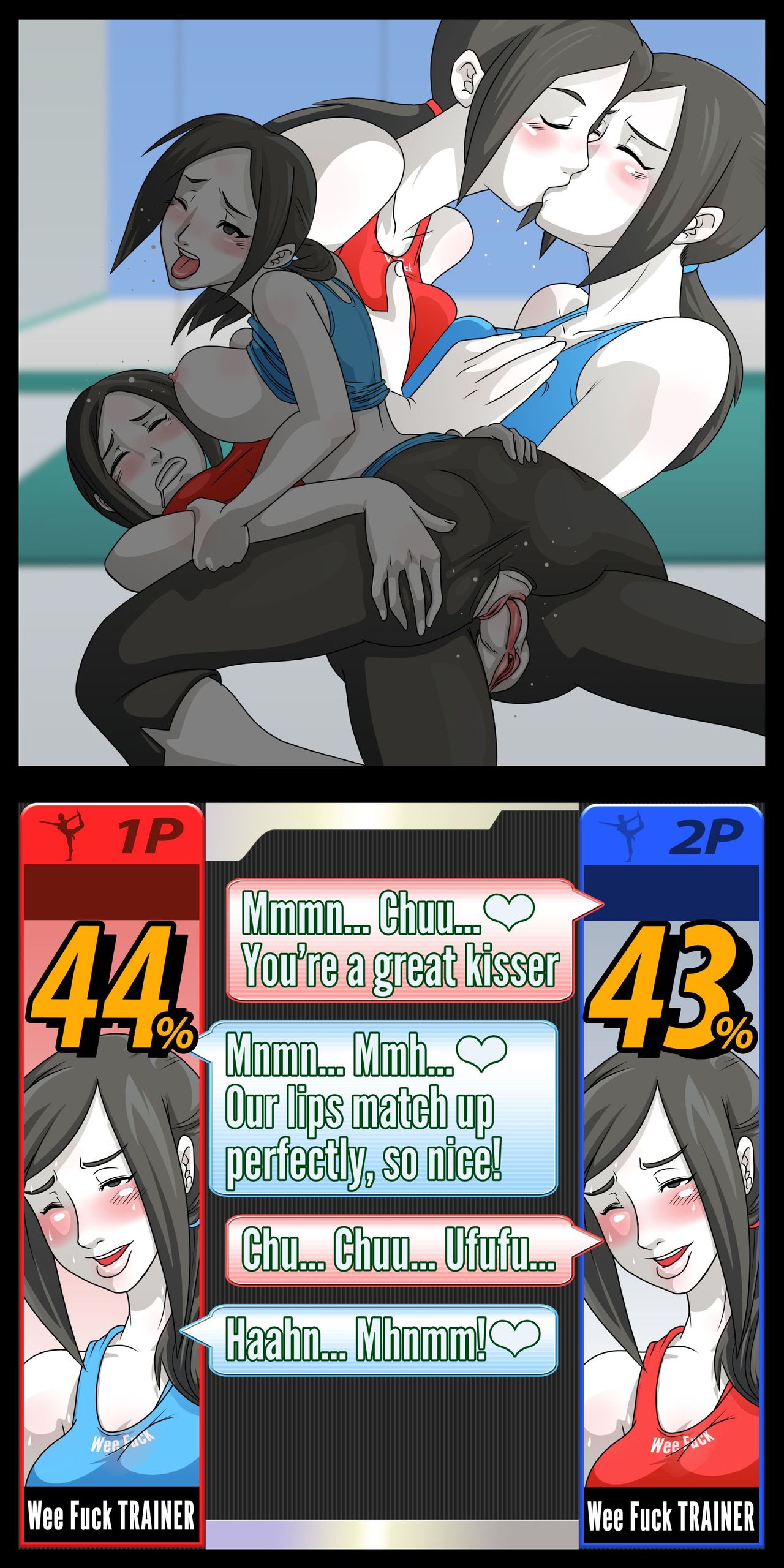 Super Sexual Battle Mirror Match page 10 full