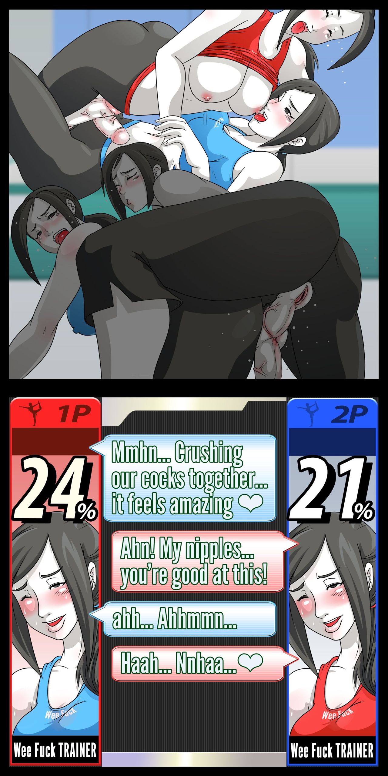 Super Sexual Battle Mirror Match page 6 full