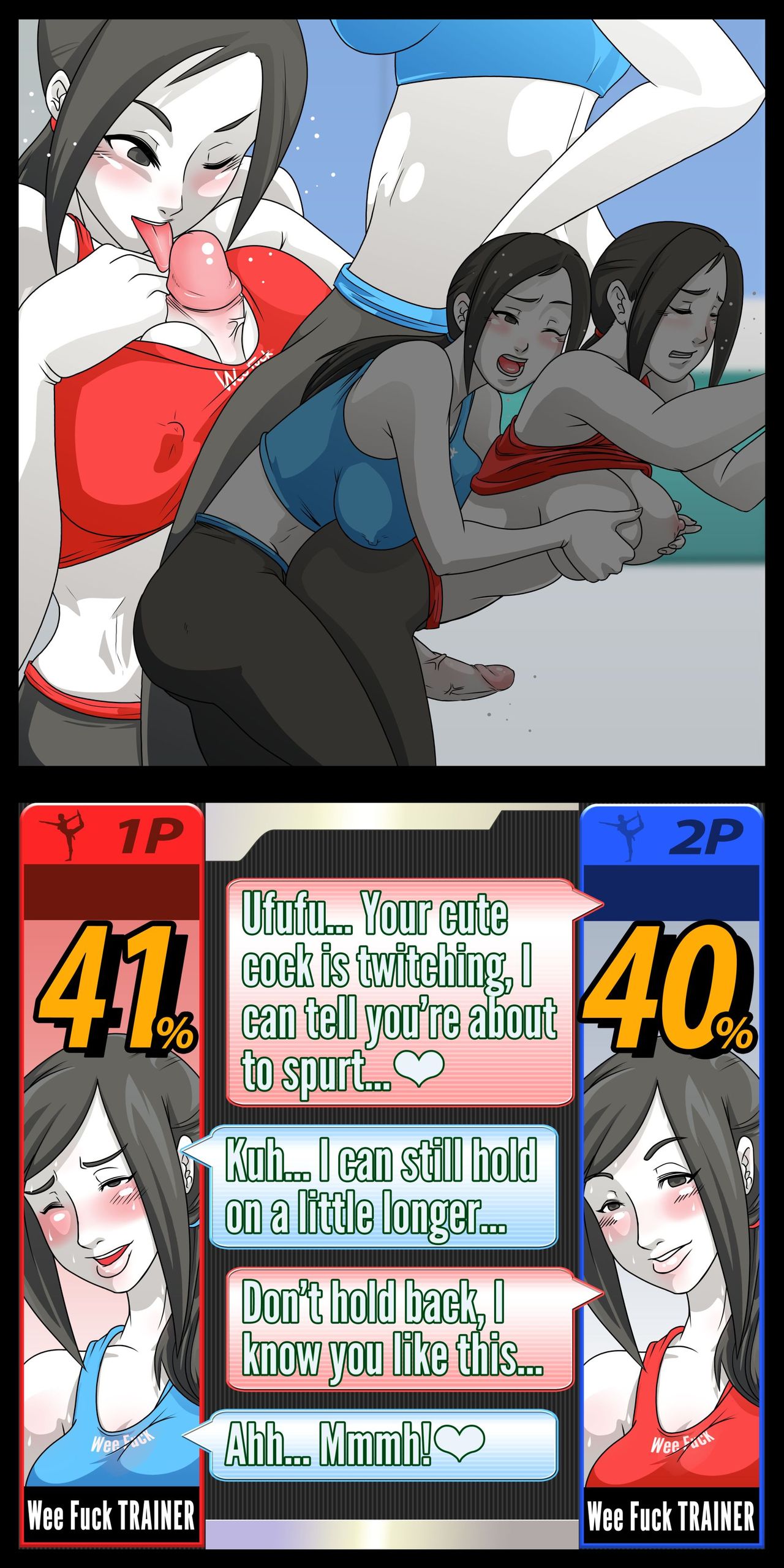 Super Sexual Battle Mirror Match page 9 full