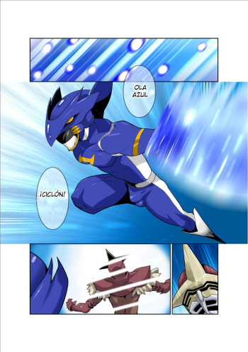 Dragon Ranger Ao Hen Vol. 1 | Dragon Ranger Azul 01 cover